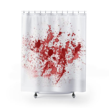 Blood Spatter Pattern - Shower Curtain