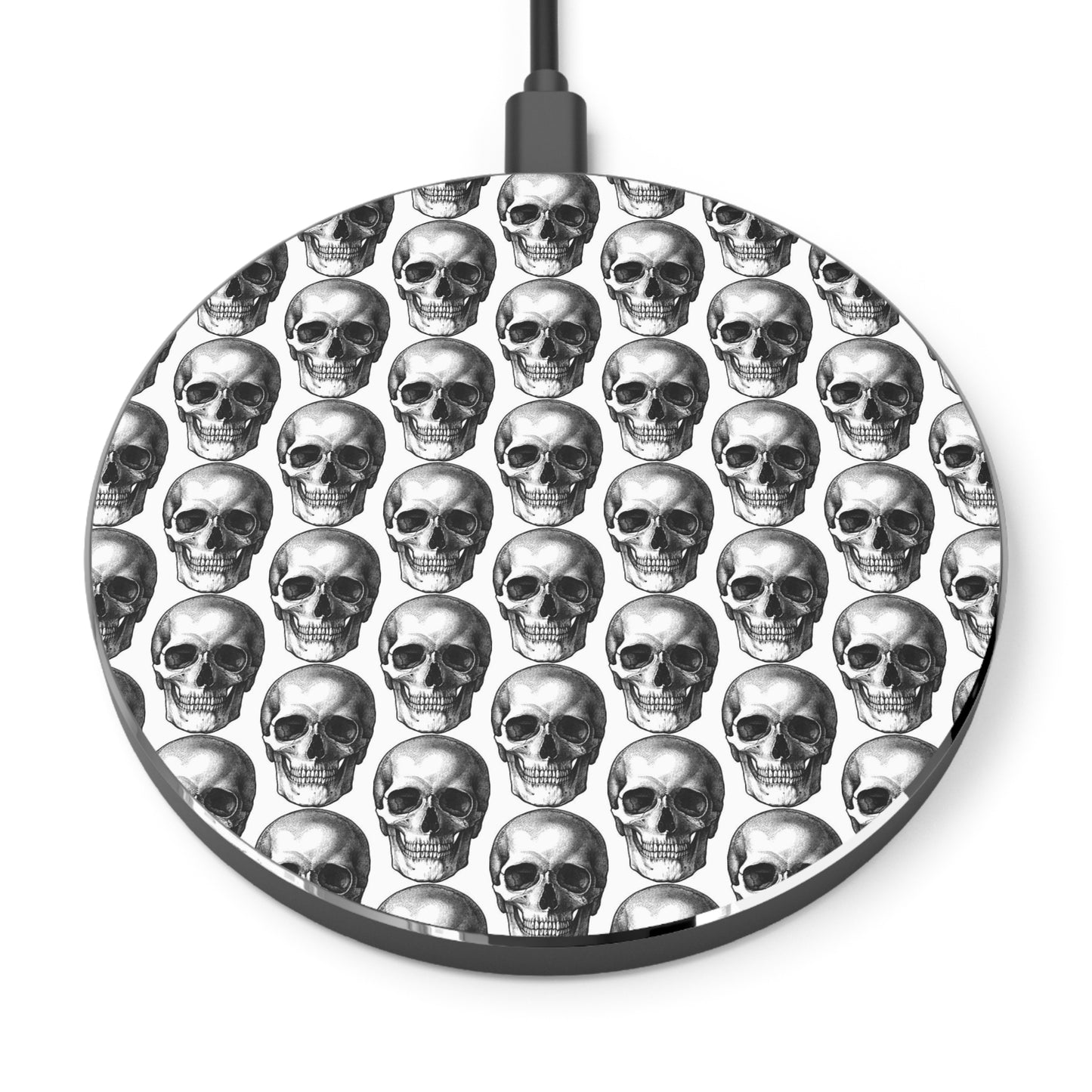 Skull Pattern - Wireless Phone Charger