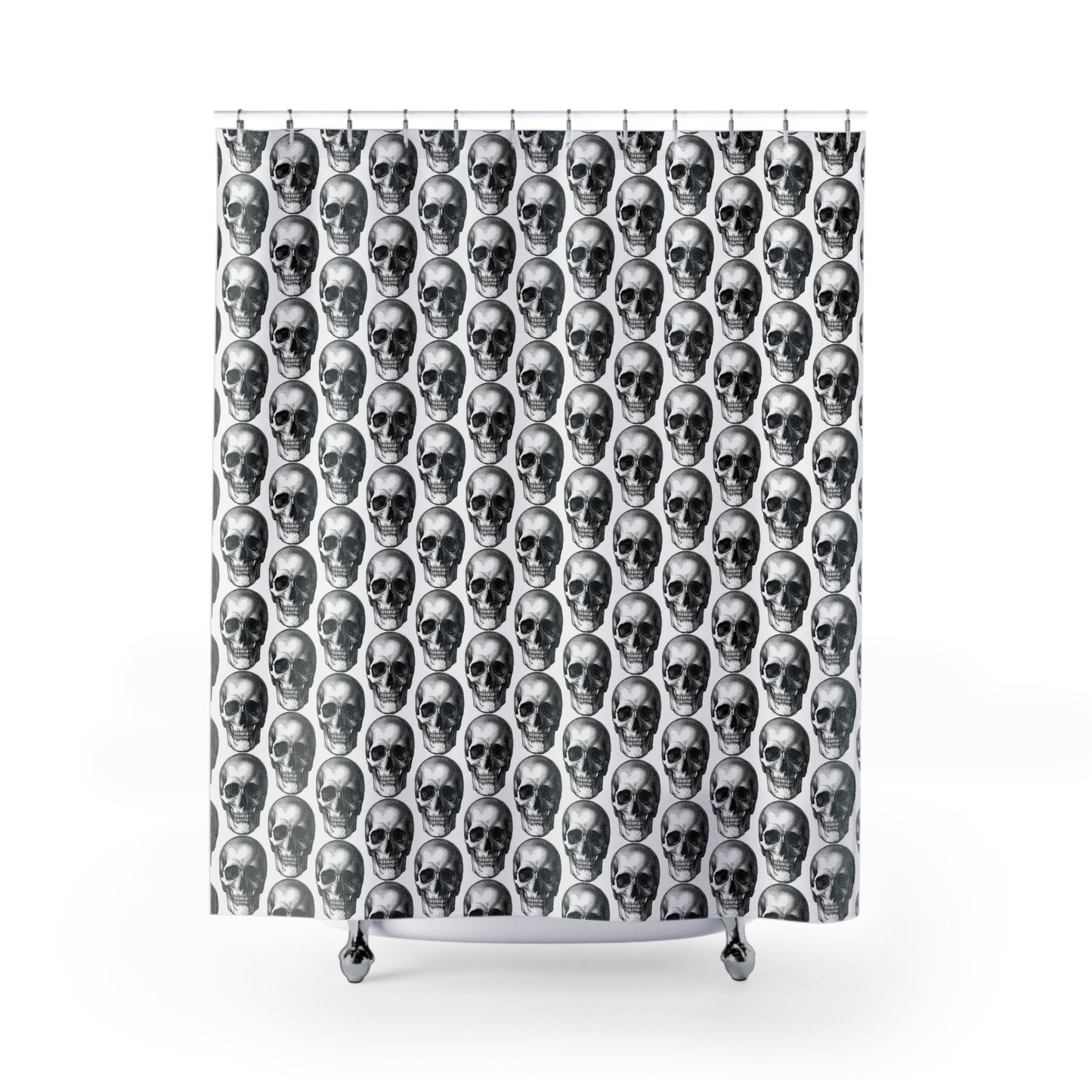 Skull Pattern - Shower Curtain