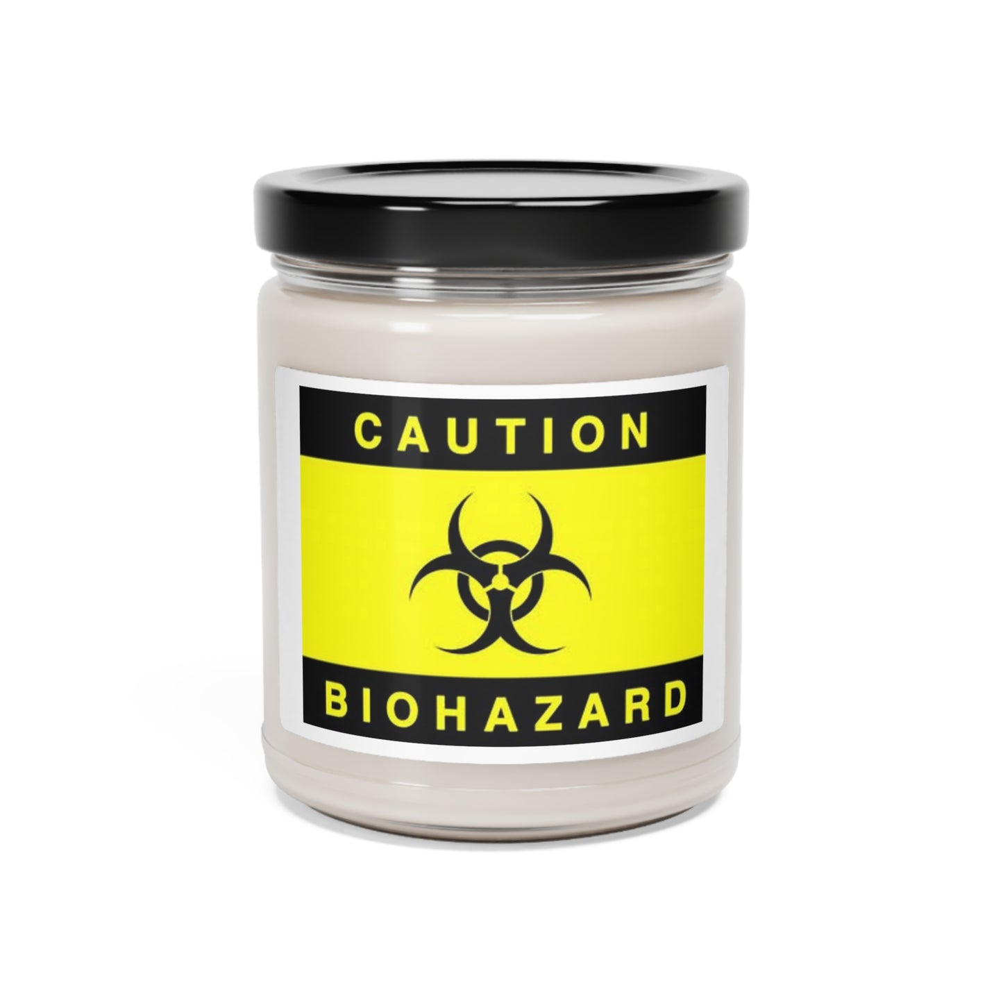 Biohazard Pattern - Scented Soy Candle 9oz