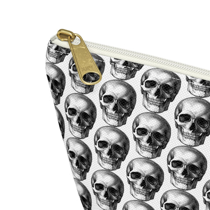 Cosmetic Bag - Skull Pattern- Accessory Pouch Case Makeup Case