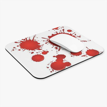 Blood Spatter Pattern - Rectangle Mouse Pad