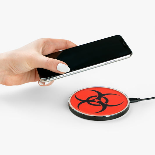 Biohazard Pattern - Wireless Phone Charger