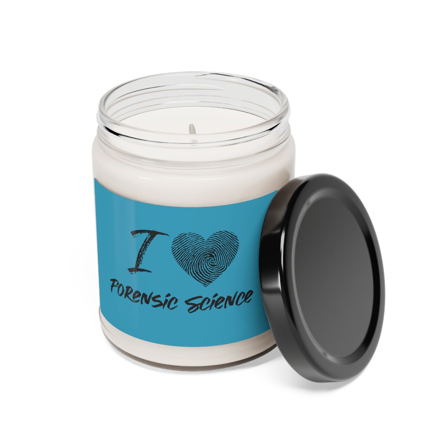 Candle - I Heart Forensic Science - Soy Candle, 9oz