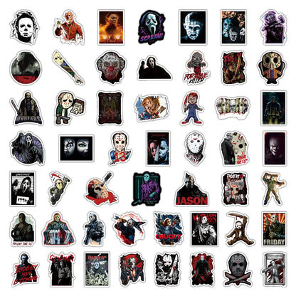 Sticker - Horror - Movie Character Sticker Pack
