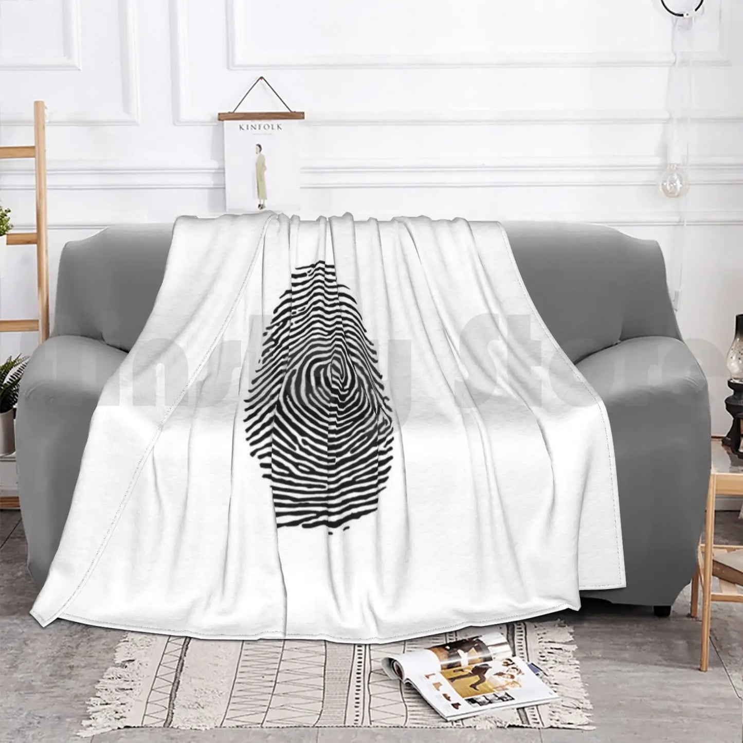 Blanket - Fingerprint Blanket