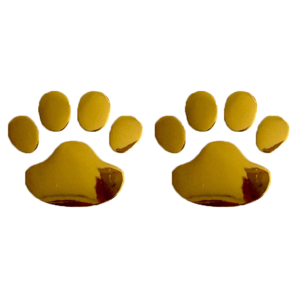 Vehicle Accessories - Pet Lover - Paw Sticker - 3D Decals