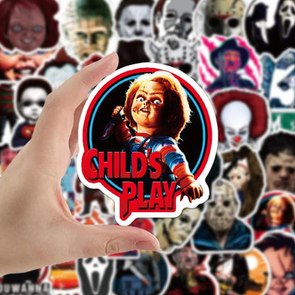 Sticker - Horror - Movie Character Sticker Pack