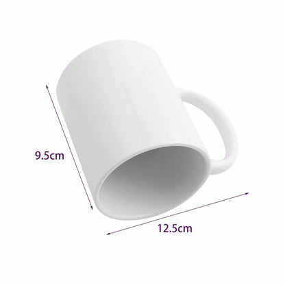 Mug - Novelty - Sarcastic - Dark Humor - White Coffee Mug Ceramic Middle Finger