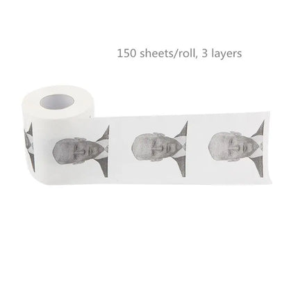 Gag Gift - 2024 Joe Biden Pattern Printed Toilet Paper Roll