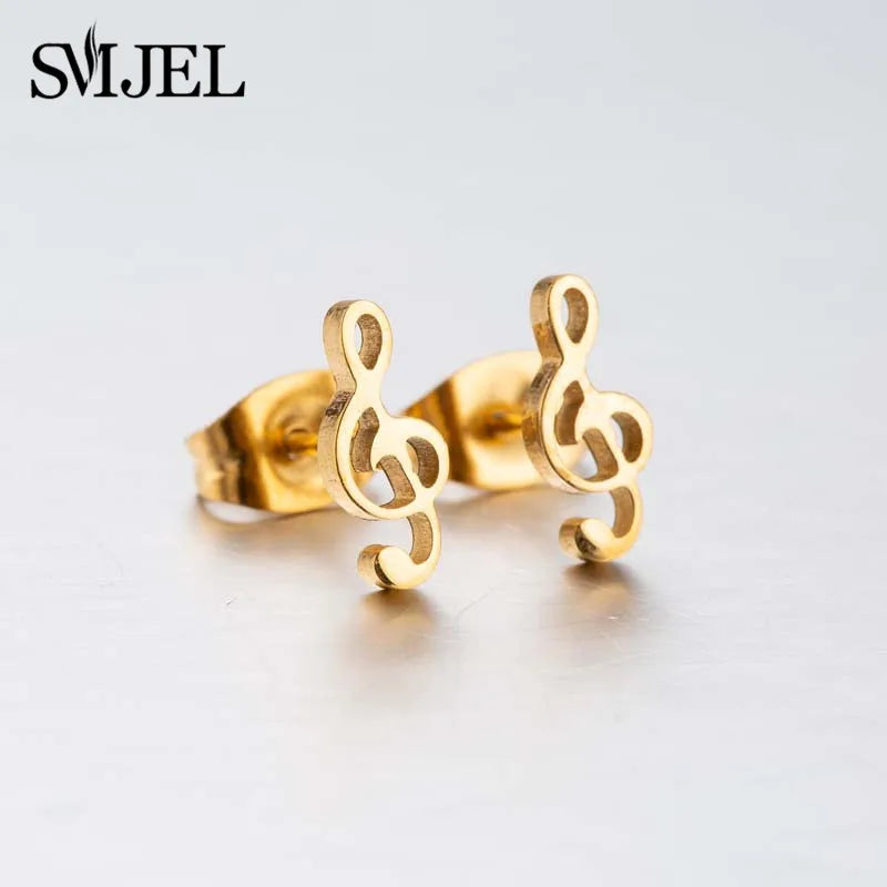Jewelry - True Crime - Fun - Multiple Stainless Steel Stud Earrings