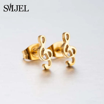 Jewelry - True Crime - Fun - Multiple Stainless Steel Stud Earrings