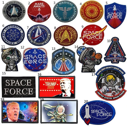 Patches - Trump - United States Space Force - Military Patches