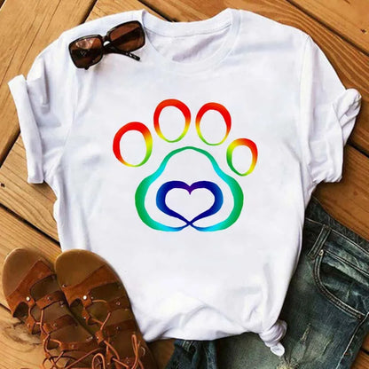 T-Shirt - Peace - Love - Dogs Shirt