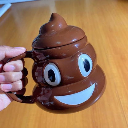 Mug - Sarcastic - Funny - Gag Gifts - Poop Emoji Mugs