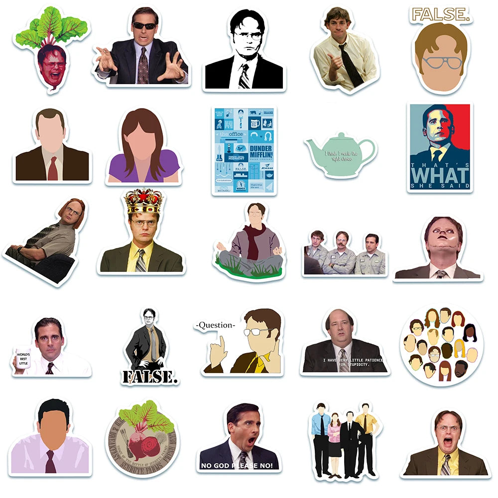 Sticker Pack - Sarcastic - Workplace Humor - The Office Stickers