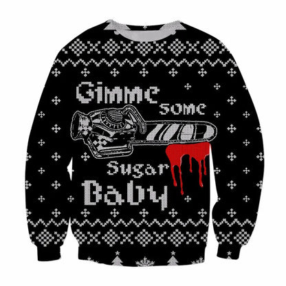 Christmas Shirt - Holiday - Classic Horror - Ugly Christmas Shirts