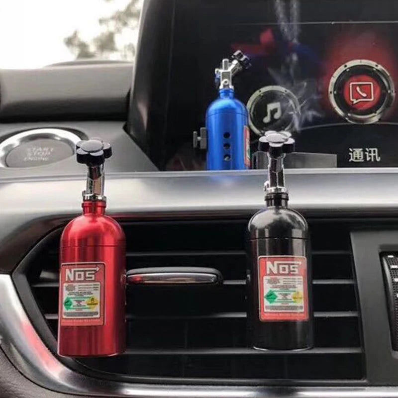 Vehicle Accessories - Car Air Freshener - NOS Nitrogen Bottle Air Vent Aromatherapy