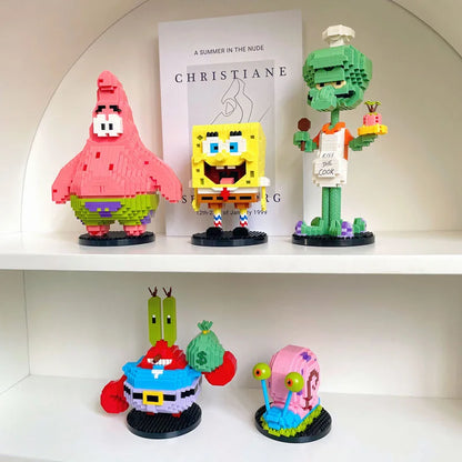 Figurine - Lego Style - Bricks - SpongeBob SquarePants Micro Figurines