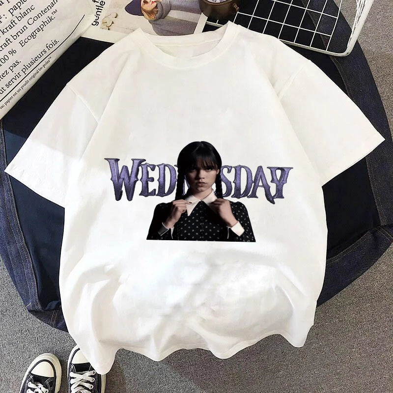 T-Shirt - Kids - Sarcastic Wednesday Addams - Variety of Shirts