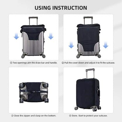 Luggage Cover - Crime Scene - True Crime - Forensic - Crime Scene Do Not Cross Pattern Suitcase Cover