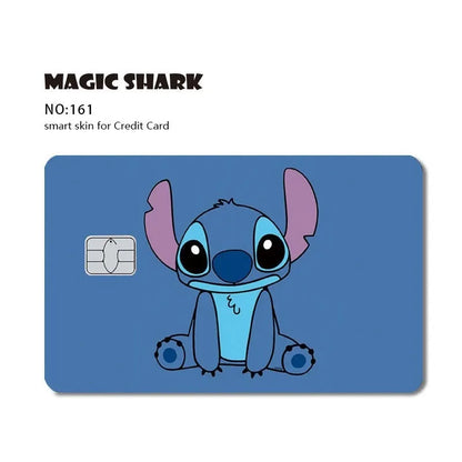 Sticker - PVC Film Skin Cover for Bank Card or Credit Card - Cute - Hello Kitty - Mickey - Spongebob - Pikachu - Super Mario