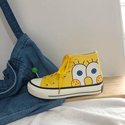 Shoes - SpongeBob Canvas Tennis Shoes