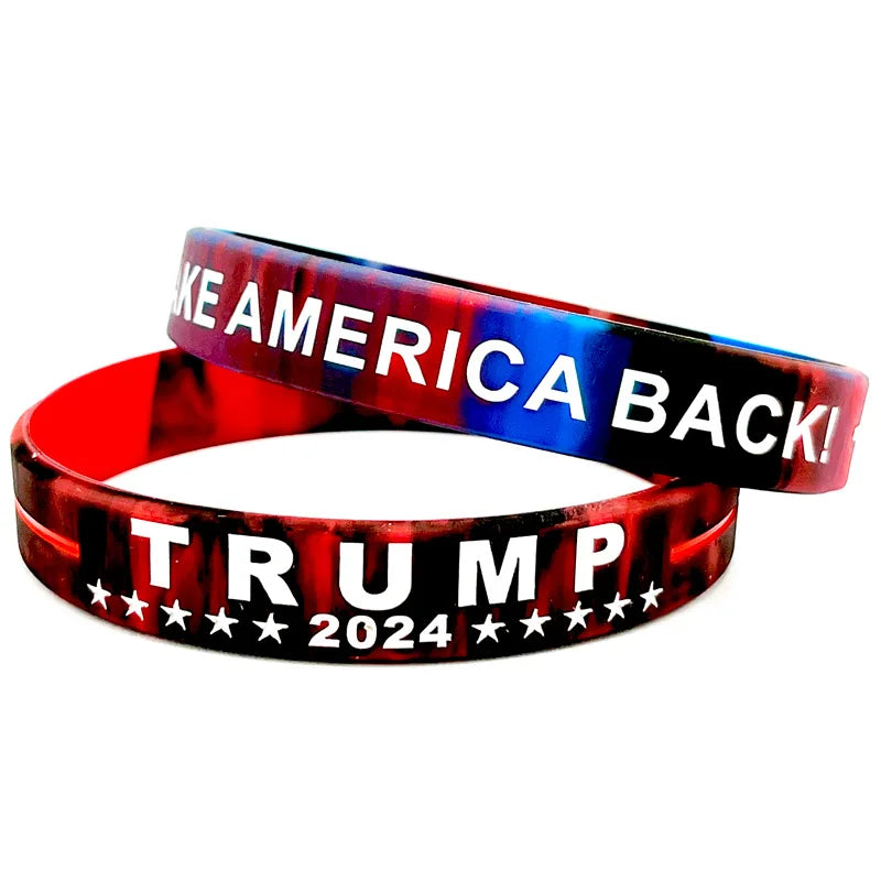 Pro-Trump - Silicone Bracelet - Trump 2024 Campaign Bracelets