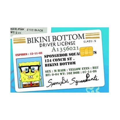Stickers - Funny - SpongeBob SquarePants - Patrick - Squidward Licenses