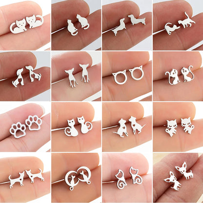 Jewelry - Dog - Cat - Fun Animal Earrings