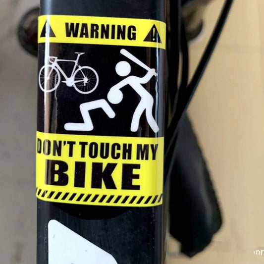 Sticker - Sarcastic - Dark Humor - Funny - 3D Bike Sticker Decal