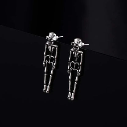 Jewelry - Gothic - Fun - Skull - Skeleton Drop Earrings