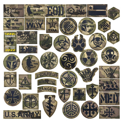 Patches - Military - Skull - Cross - Skeleton - Misc. Patches