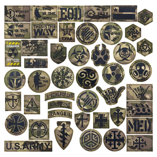Patches - Military - Skull - Cross - Skeleton - Misc. Patches