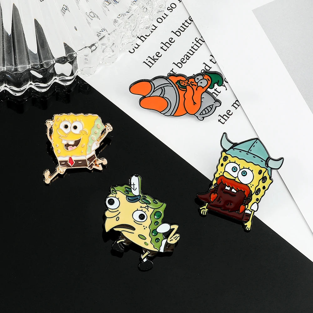 Enamel Pin - Funny - SpongeBob Pins