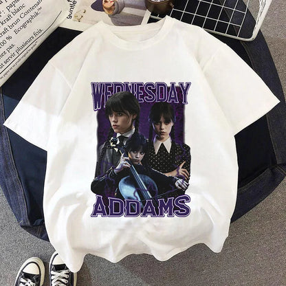T-Shirt - Kids - Sarcastic Wednesday Addams - Variety of Shirts