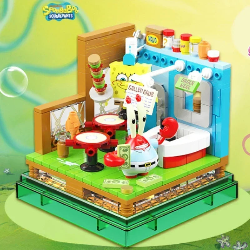 Figurine - Building Blocks - SpongeBob Series Set