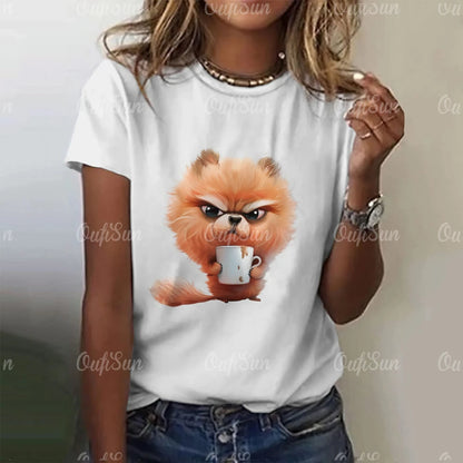T-Shirt - Sarcastic - Funny - 3D Cat Print Shirts