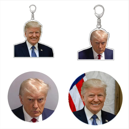 Pro-Trump - Keychain - Trump Mug Shot