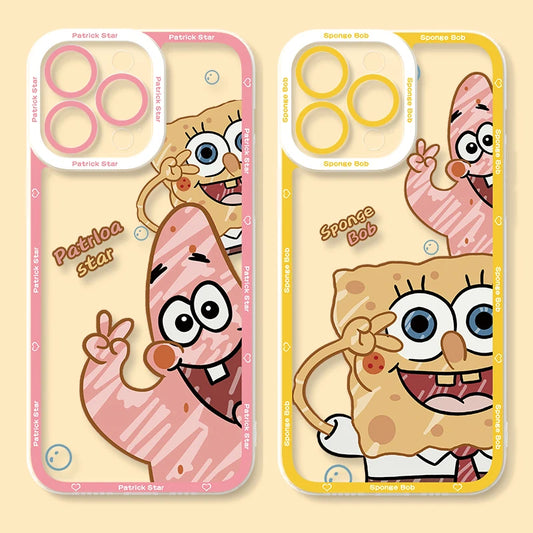 Phone Accessories - SpongeBob - Clear Phone Case - iPhone