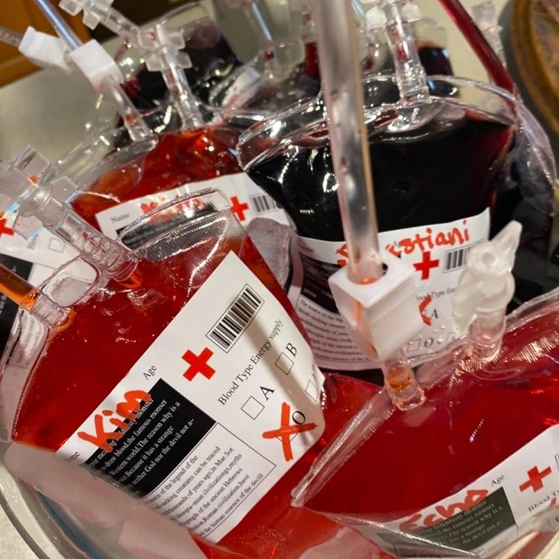 Halloween - Blood Bags - Party Decorations - Props