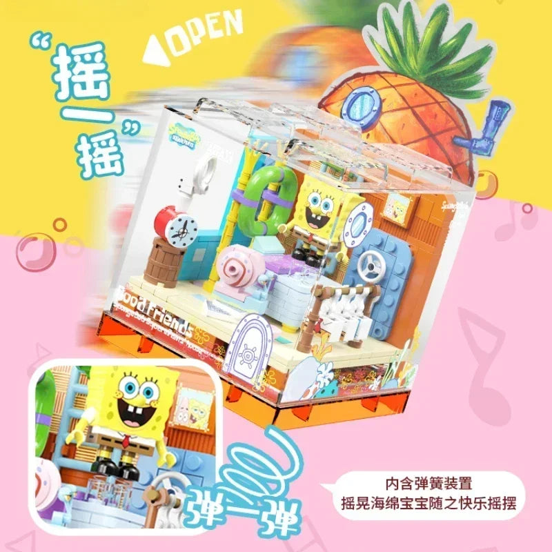 Figurine - Building Blocks - SpongeBob Series Set