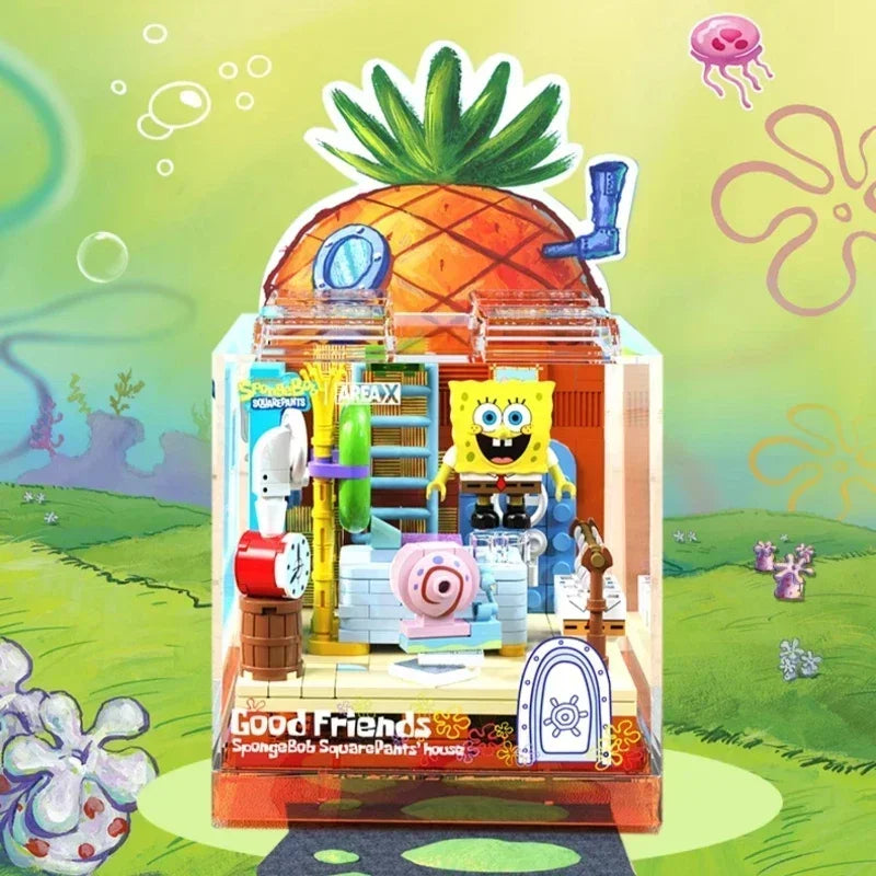 Figurine - Building Blocks - SpongeBob Series Set