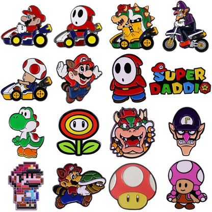 Enamel Pin - Fun Super Mario Pins