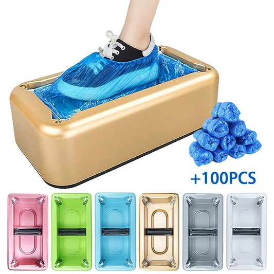 Scene Equipment - Automatic Shoe Cover Dispenser with Refills - Multiple Colors