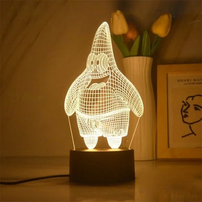 Lamp - Figurine - SpongeBob Night Light 3D