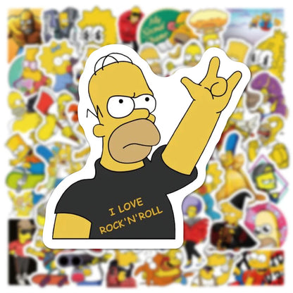 Sticker - Funny - Simpson Family Sticker Pack