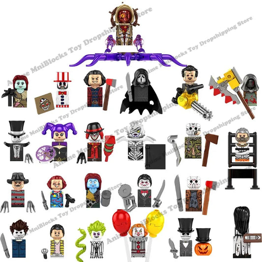Collectible Figurine - Horror - Movie Character Bricks