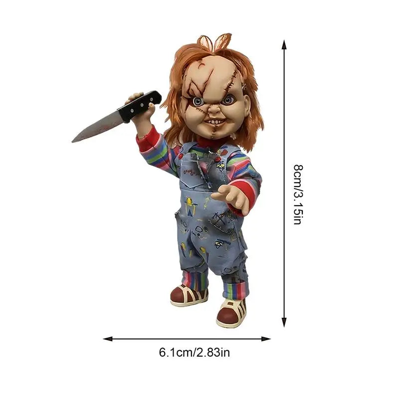 Vehicle Accessories - Christmas Ornament - Horror - Chucky / Child's Play Ornament for Rearview Mirror