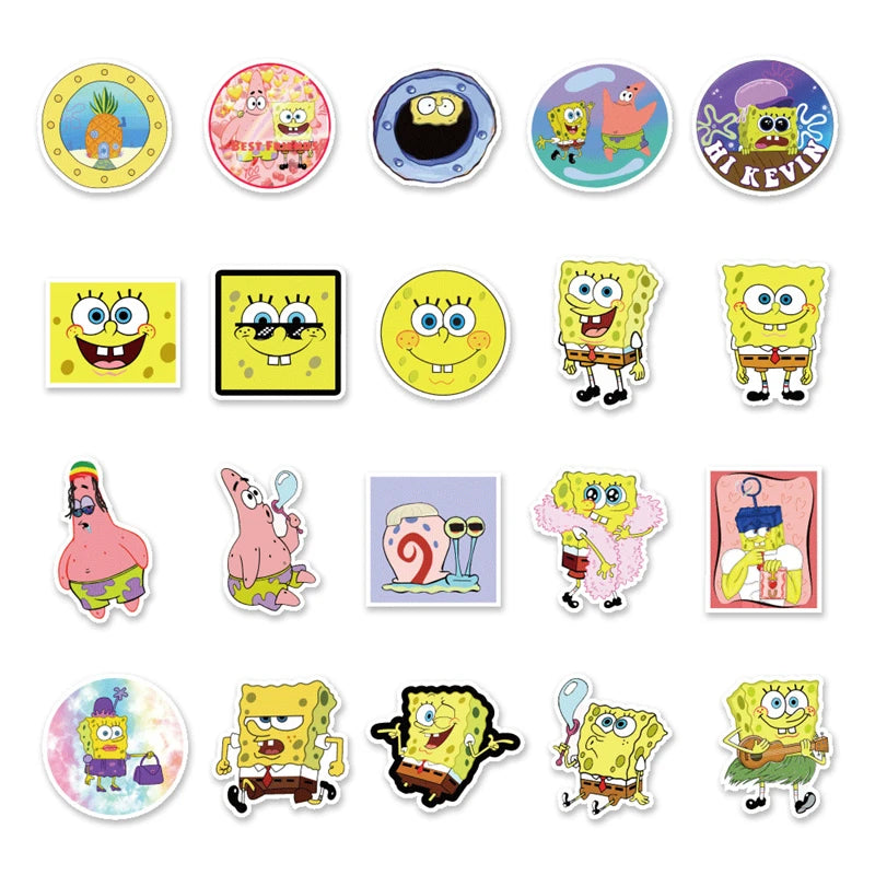 Sticker - SpongeBob SquarePants Sticker Pack
